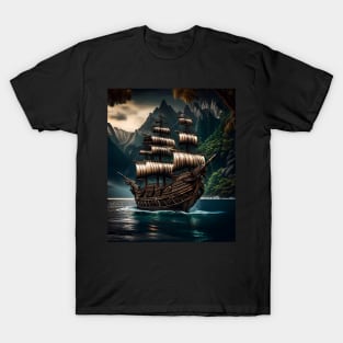 pirate boat T-Shirt